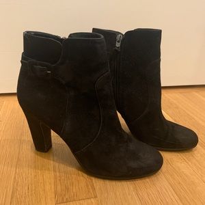 Sam Edelman - Sylvie Black Suede Bootie 8.5
